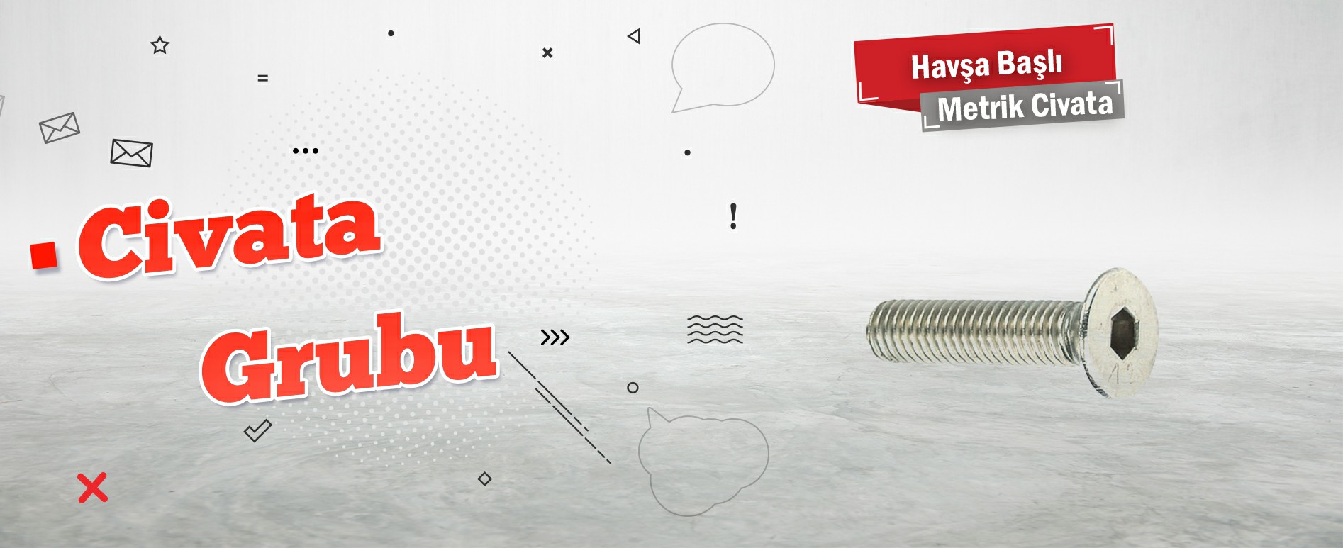 Çorlu Havşa Başlı Metrik Civata