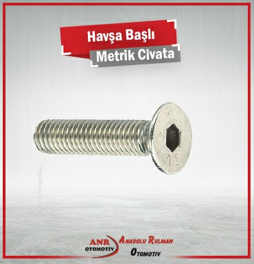 Çorlu Havşa Başlı Metrik Civata