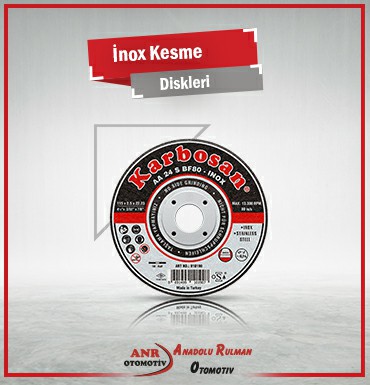 Çorlu İnox Kesme Diskleri