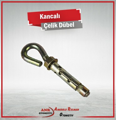 Çorlu Kancalı Çelik Dubel